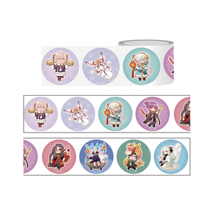 【现货 ANIPLEX】FGO FES2024 Q版贴纸卷 共8种图案 周边