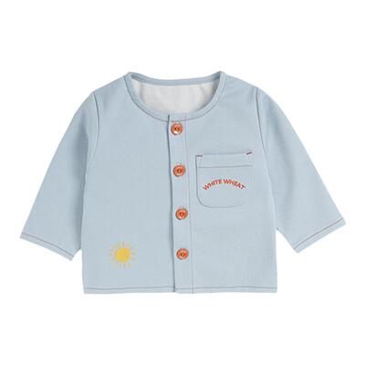 whitewheat春季圆领外套