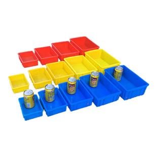 新料加厚零件盒螺丝盒塑料周转箱收纳盒电子原件盒子物料盒分类箱