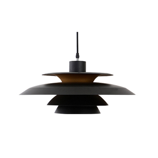 日式中古奶油实木胡桃北欧PH5吊灯丹麦经吧台日本原版安装餐厅灯