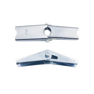 铁飞机六角头膨胀螺丝M4-M10空心墙纤维石膏板兰花夹壁虎伞型胀塞