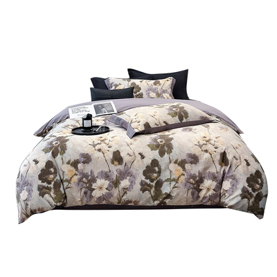 定制140支全棉印花被套加大尺寸