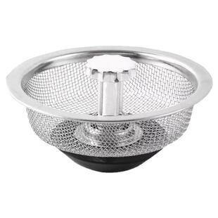 厨房水槽过滤网不锈钢加厚通用老式漏网水池洗菜盆残渣过滤神器