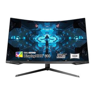 三星32寸2k 240hz电竞曲面显示器电脑游戏高清网咖屏幕S32BG654EC