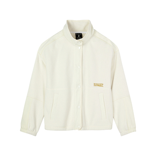 斯凯奇官方outlets男款摇粒绒外套立领拉链户外加绒保暖休闲