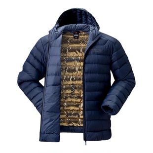 NORTHLAND诺诗兰羽绒服男士秋冬三防户外防水保暖连帽轻量鹅绒服