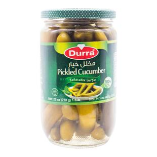 约旦进口多朗腌酸黄瓜 餐前开胃菜Durra pickled cucumber 710g
