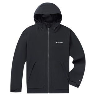 Columbia哥伦比亚防水冲锋衣春夏新款男士运动旅行连帽外套WE0505