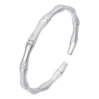 顺钦银楼纯银手镯女纪念礼物