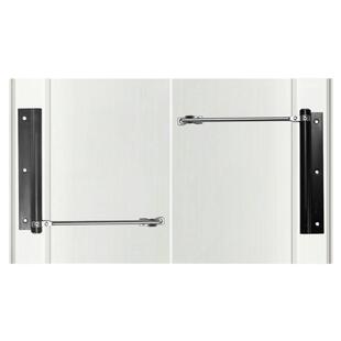 强磁闭门器推拉木门自动闭合不锈钢固定装置可调节力度门扇合页器