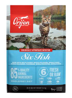 orijen渴望六种鱼鸡肉猫粮