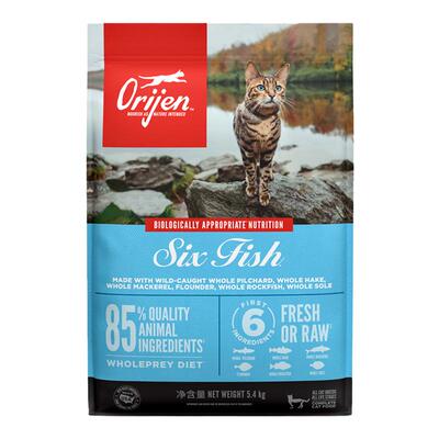 orijen渴望六种鱼猫粮美毛鱼肉