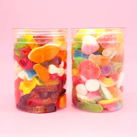Wholesale of bulk gummy candies, mixed flavors of fruits, fruit juices, gummy candies, sour granulated sugar fruits, caterpillar bears, children's snacks thumbnail 6