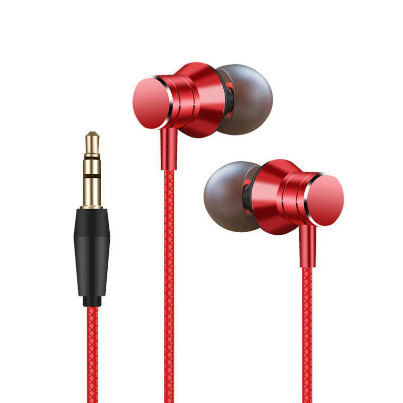 纽曼XL30直播监听有线耳机3米长入耳式高音质降噪圆孔MP3收音机