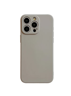 适用iPhone新款罗兰紫液态保护壳