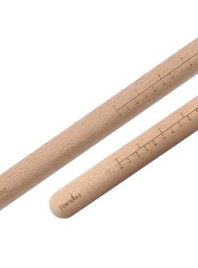 法焙客榉木带刻度20cm30cm擀面杖