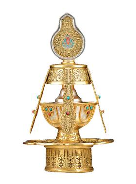 藏老喵尼泊尔手工打造藏式宝瓶子