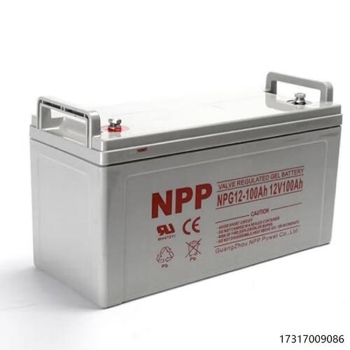 耐普NPP太阳能胶体蓄电池NPG12V100AH机房UPSEPS家用大容量