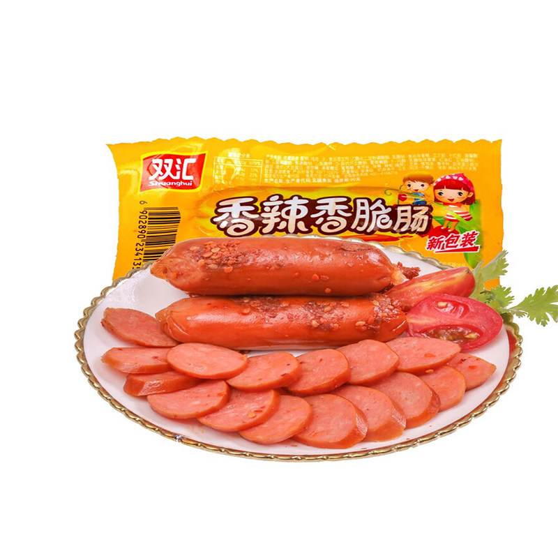 香辣香脆肠60g即食独立装整箱