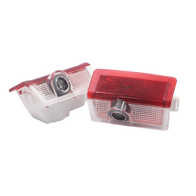 奔驰e级改装车门迎宾灯