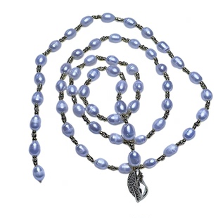 诸暨天然淡水珍珠2026年新款毛衣链项链颈链时尚百搭女士节日礼物