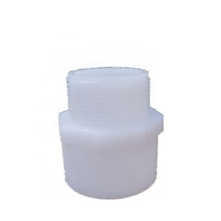 pp外丝接头DN15/20/25/32/40PP塑料单头外牙接口耐高温水处理热卖