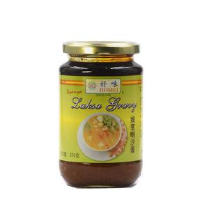 【自营】好味牌娘惹喇沙酱槟城叻沙酱咖喱酱喇沙粉海鲜面酱料370g