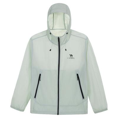 骆驼女装防晒衣凉感宽松2026夏季新款连帽速干透气防泼水防晒外套