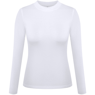 秋冬薄款修身风可外穿中领打底衫