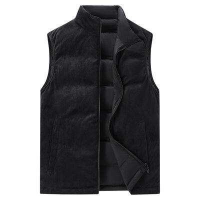 杰锐2025新款防风保暖羽绒马甲