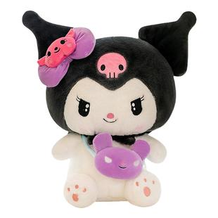 超大号库洛米玩偶具美乐蒂棉花布娃娃睡觉抱枕玉桂狗毛绒公仔送礼