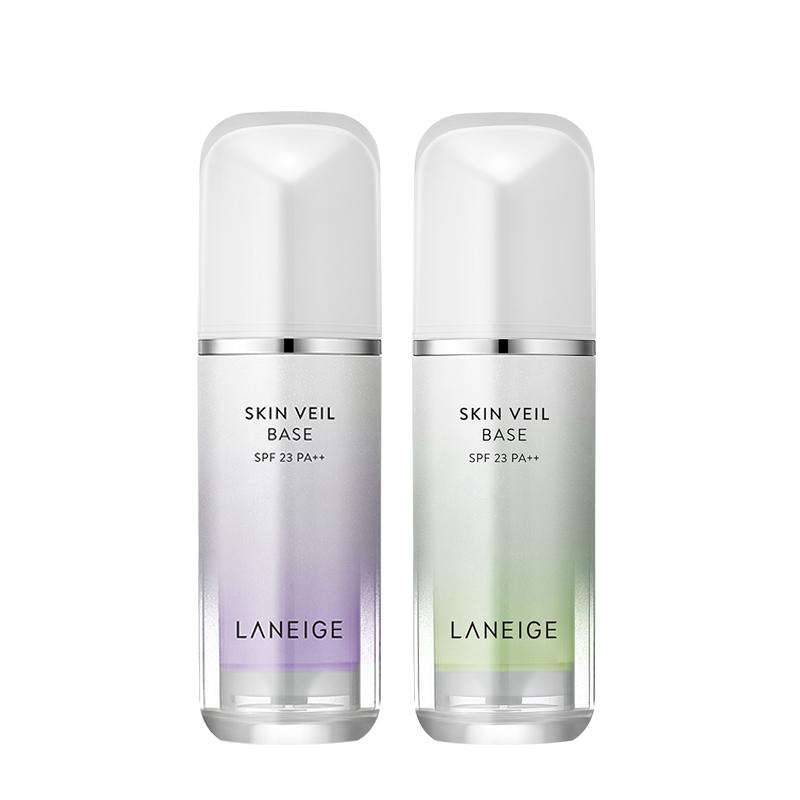 【自营】兰芝雪纱丝柔防晒隔离乳30ml spf23去黄修红