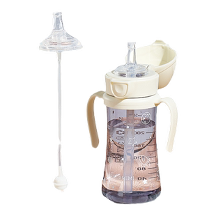 适配格罗咪咪吸管杯配件奶瓶鸭嘴奶嘴学饮吸管杯一岁以上宝宝通用