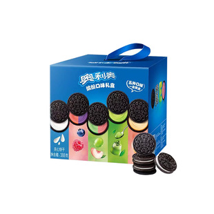 奥利奥夹心饼干388g礼盒装巧克力原味草莓多口味休闲食品小吃零食