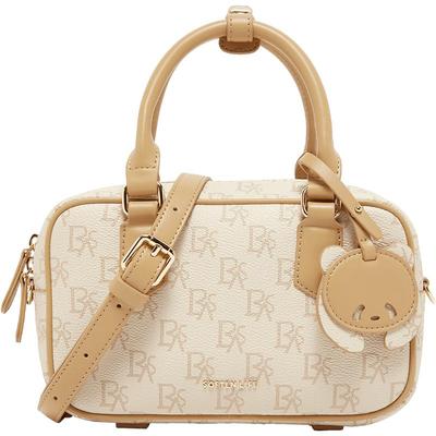 百思图2025春季新款商场同款简约休闲手提包单肩斜挎包女X3596AX5