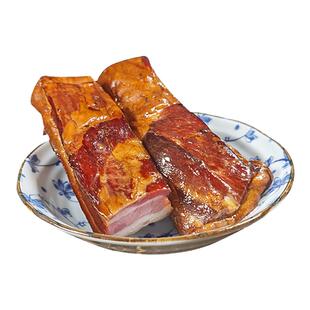 重庆烟熏腊肉正宗四川特产农家自制烟熏咸肉二刀后腿五花腊肉500g
