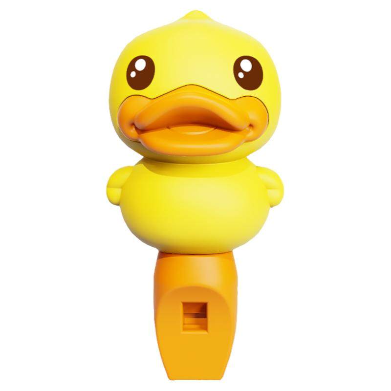 B.Duck小黄鸭宝宝口哨玩具儿童可吹响的哨子1-8岁学生礼物小喇叭