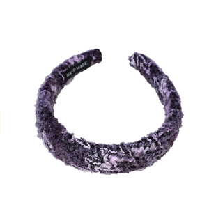 葡萄紫色发箍女头箍小众复古发卡简约韩国头饰显白增颅顶新年发饰