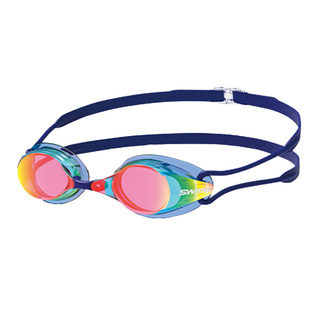 swans诗韵泳镜防水防雾高清无胶圈游泳眼镜成人儿童专业竞速训练