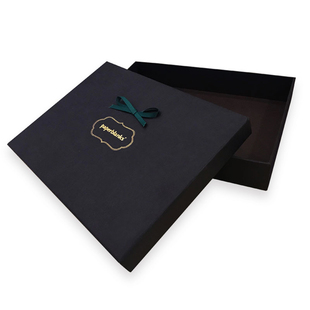 Paperblanks金色礼品袋黑银色礼盒A5B5笔记本适用生日祝福贺卡片