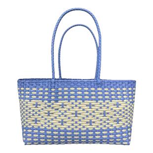 新款编织包海边度假沙滩包百搭托特包慵懒风菜篮子包单肩背包包女
