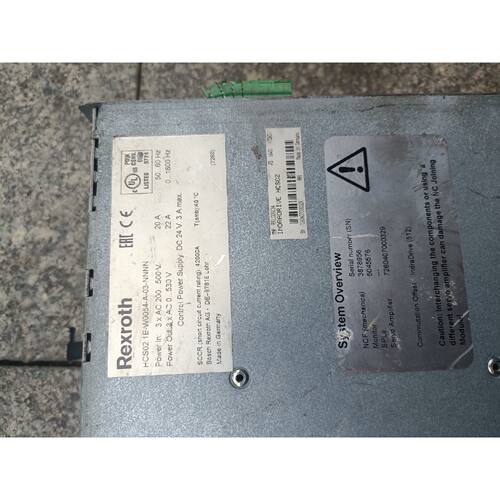 溢价-力士乐驱动器Rexr0thHCS021E一W0054一