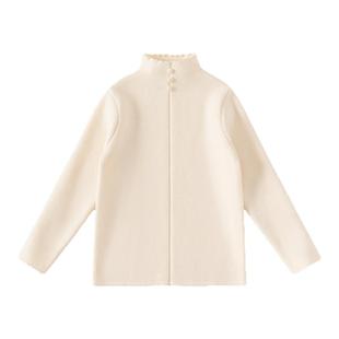 INSbobo童装女童毛衣内搭2025秋冬新款打底衫儿童上衣女孩衣服冬