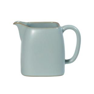 仁慈佑物汝窑四方茶海公道杯茶具陶瓷分茶器高颜值复古风汝瓷礼物