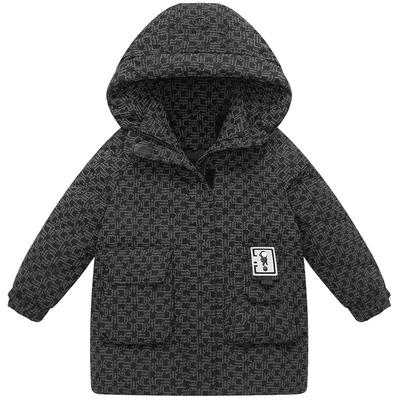 女童羽绒服中长款外套反季