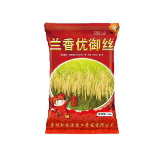 杂交水稻种子长粒浓香型水稻兰香优御丝原装谷种猫牙米可晚稻种植