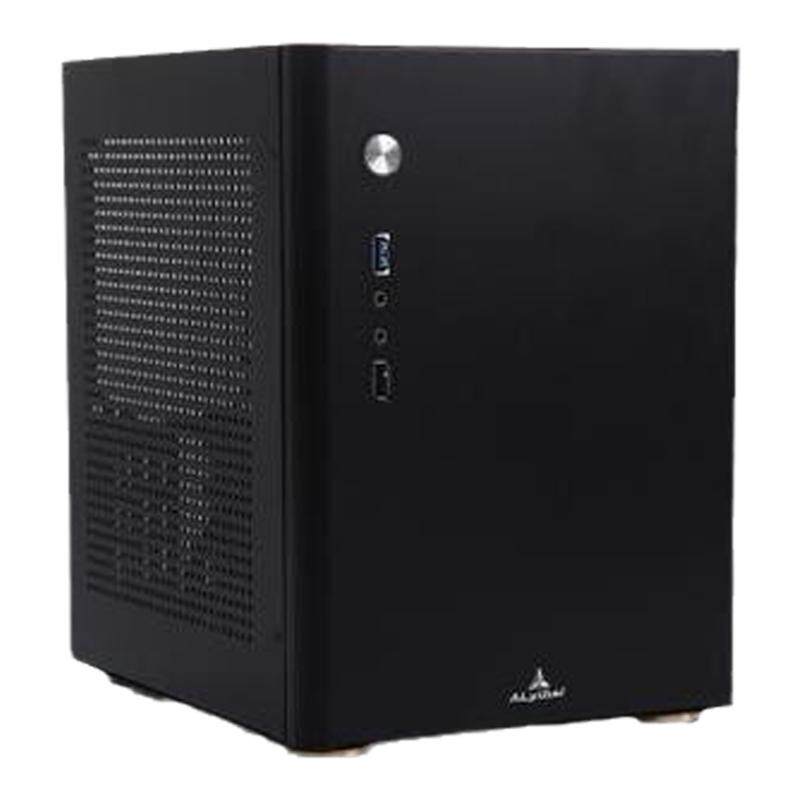 艾罗拉D4迷你电脑小机箱M-ATX/ITX桌面机箱立人D5机箱主机壳办公
