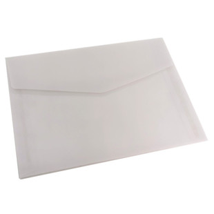 空白硫酸纸信封 创意复古半透明信封 手工DIY请帖 明信片收纳信封