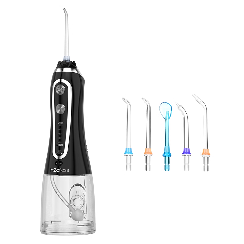 惠齿/h2ofloss电动冲牙器便携式家用洗牙器清洗牙结石口腔水牙线
