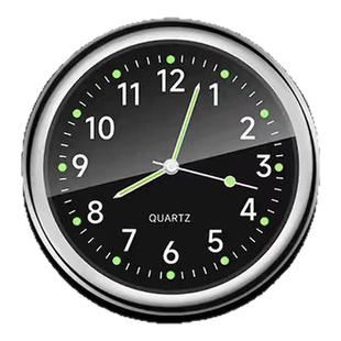 电动车时间表显示器时钟防水电子表摩托车表自行车夜光小表电瓶车